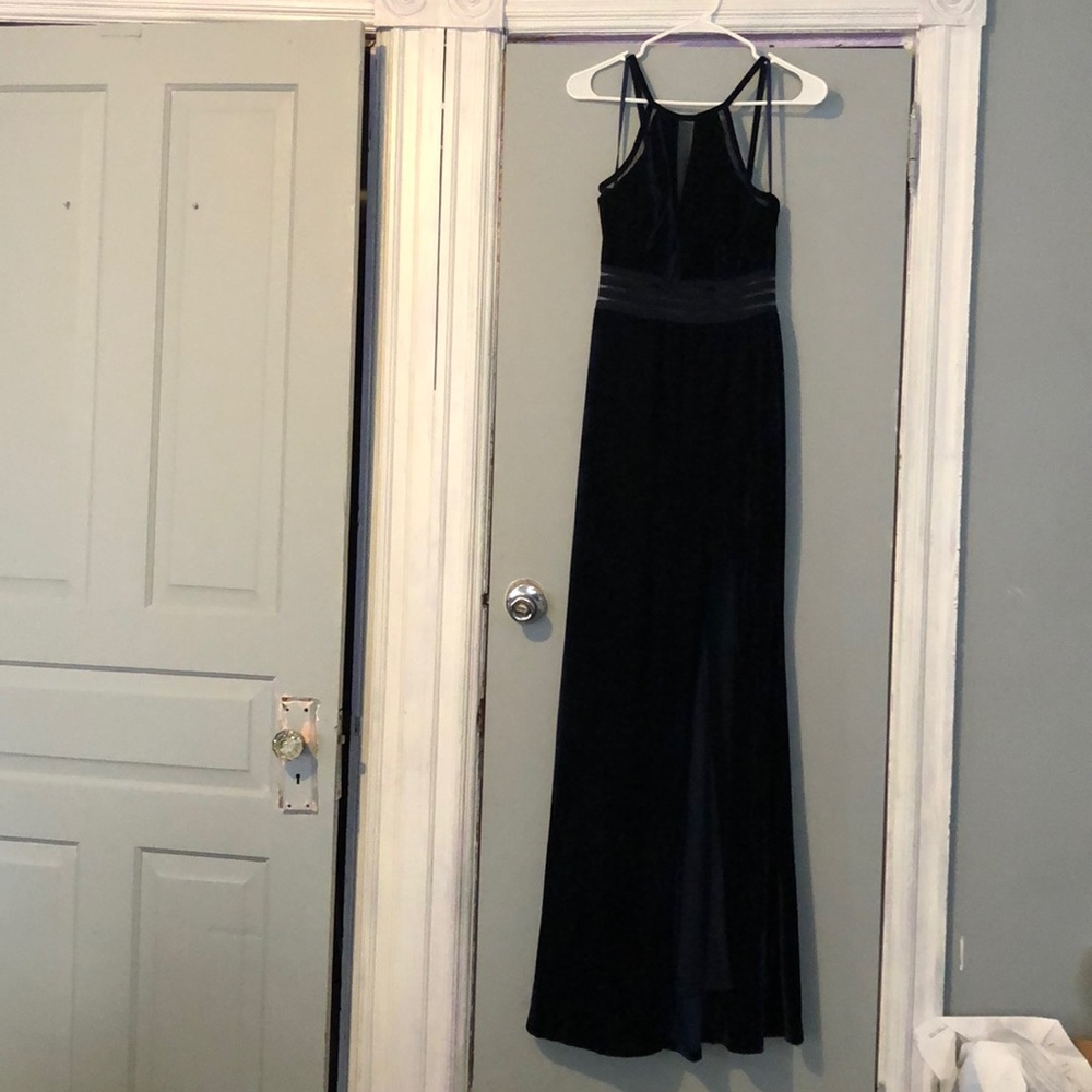 Navy blue dress